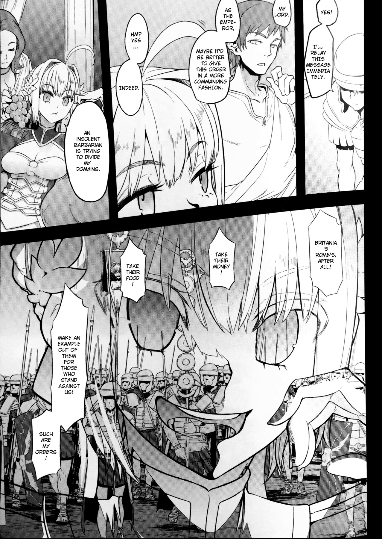 Hentai Manga Comic-BOUDICA -The Queen Who Promises Victory--Read-4